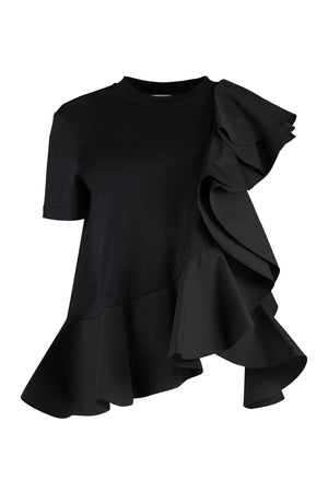 Ruffle detail t-shirt-0