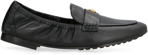 Leather ballet loafer-1