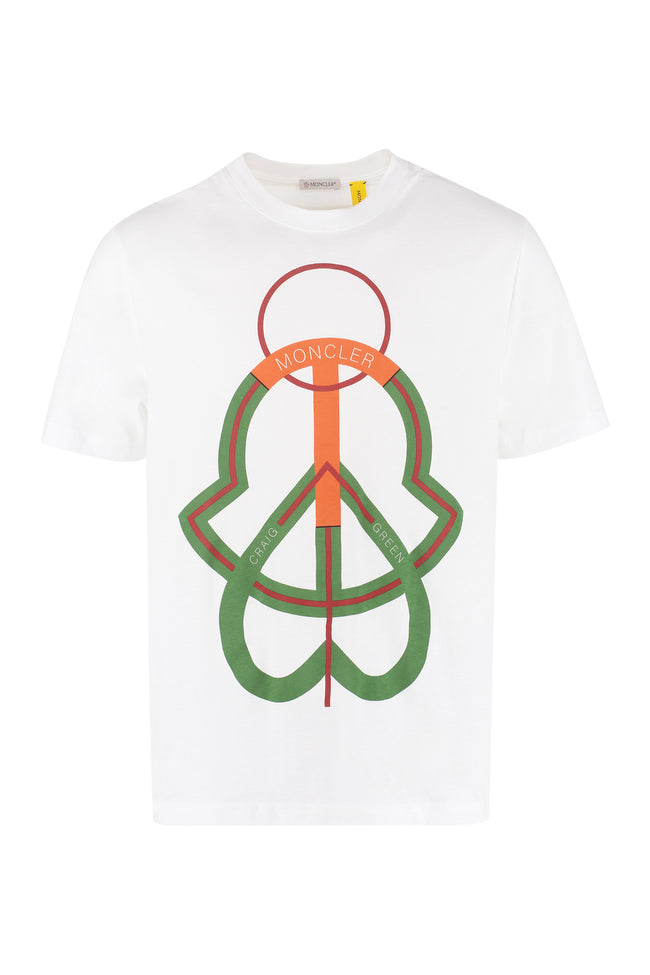 Moncler Genius - 5 Moncler Craig Green - Printed cotton T-shirt 