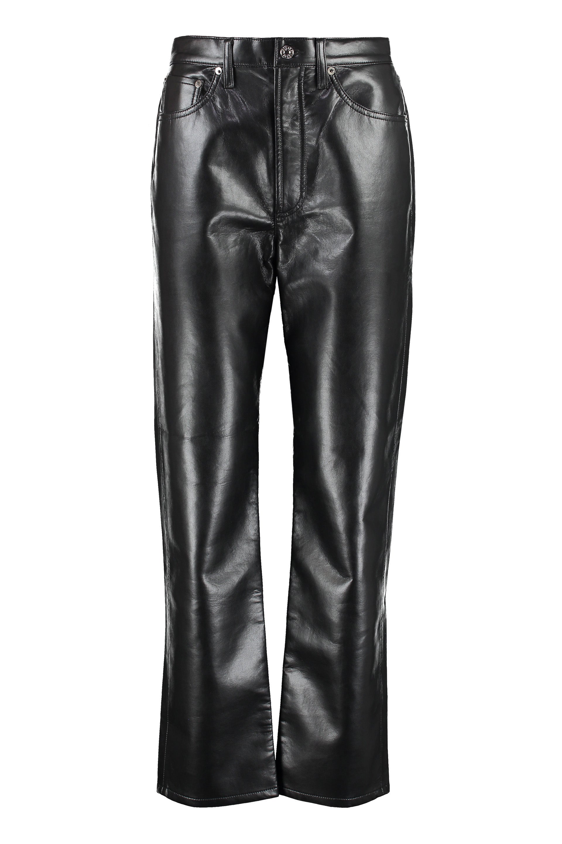 MICHAEL MICHAEL KORS - Faux leather trousers black - The Corner