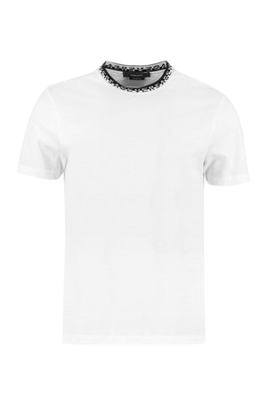 Cotton crew-neck T-shirt-0