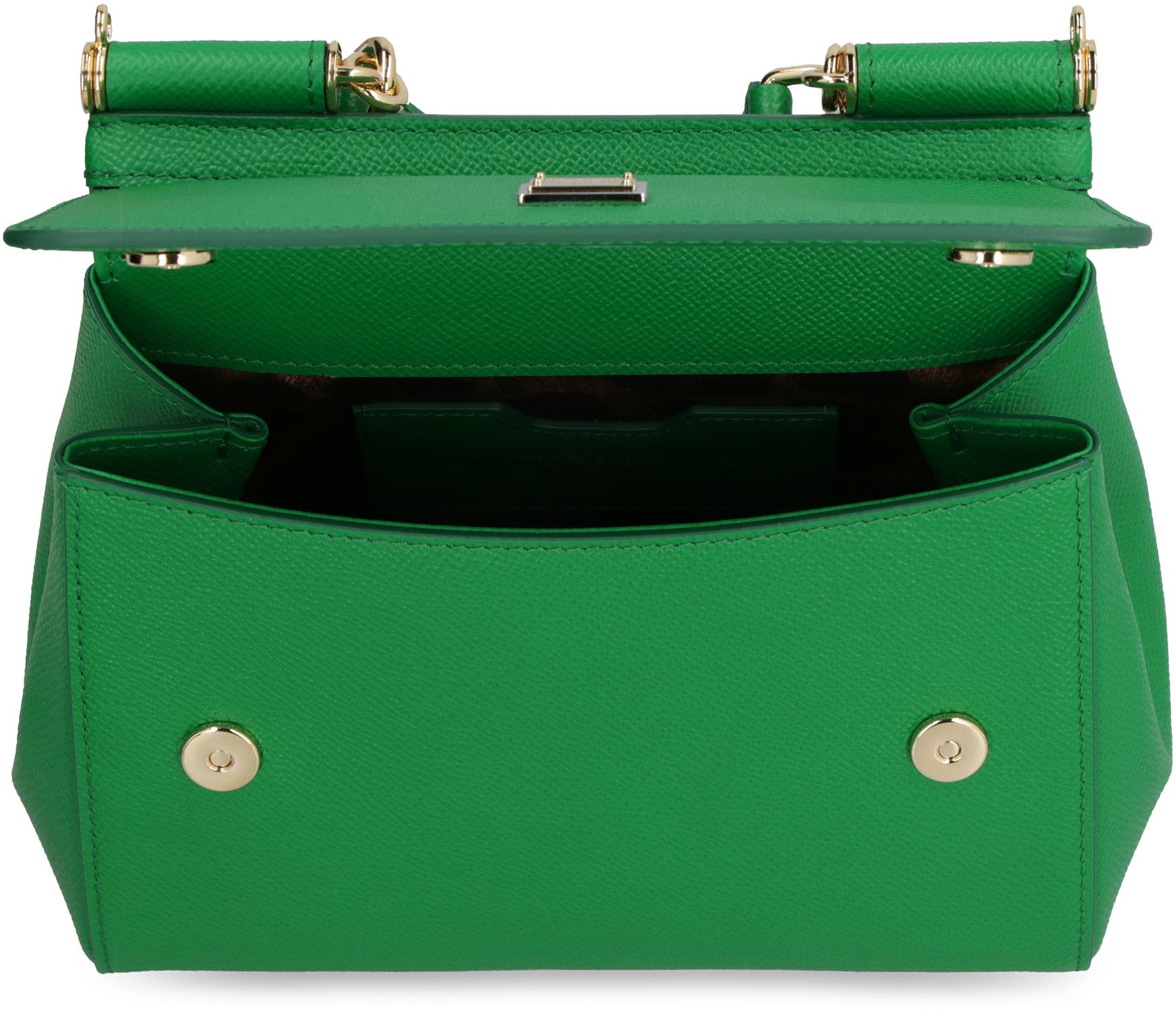 Dolce & Gabbana Handbag From The Sicily Line In Small Size in Green