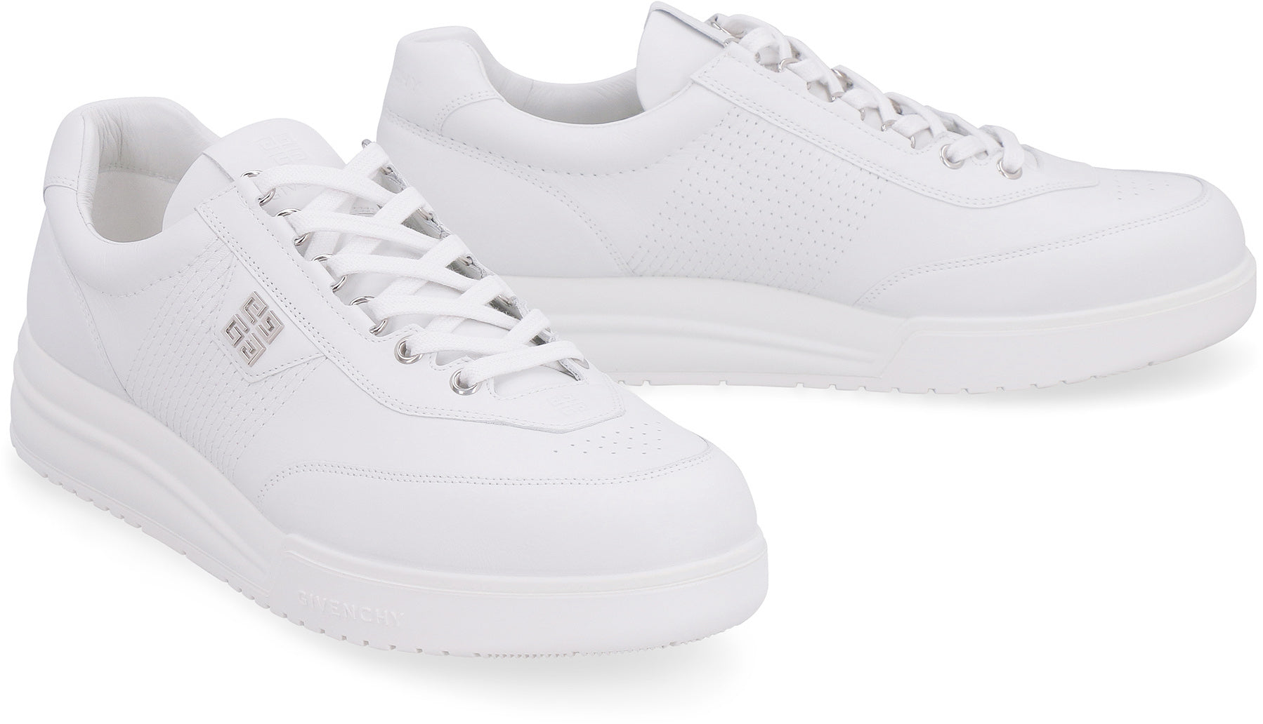 Givenchy - G4 leather low-top sneakers White - The Corner