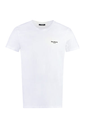 Logo cotton t-shirt-0