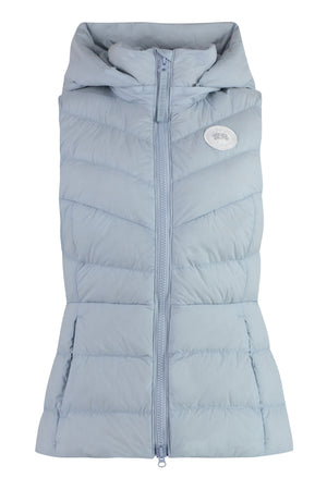 Clair full zip down vest-0