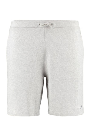 Logo print sweatshorts-0