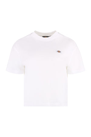 T-shirt girocollo Oakport in cotone-0