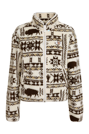 Hays stand-up collar fleece sweatshirt-0