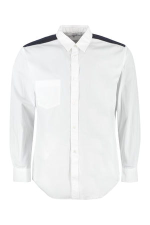 Camicia a maniche lunghe in cotone-0