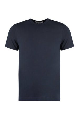 T-shirt girocollo in cotone-0
