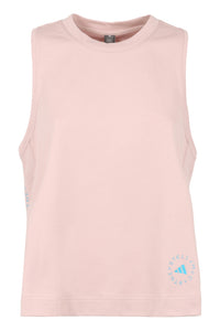 Tank-top sportivo con logo