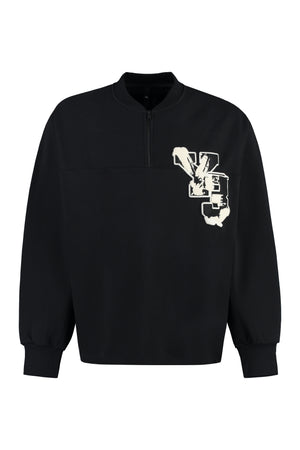 Half zip sweatshirt-0