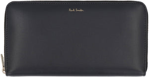 Leather zip around wallet-1