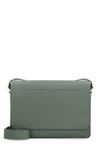 Borsa messenger V-Line in pelle