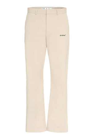 Pantaloni chino in cotone-0