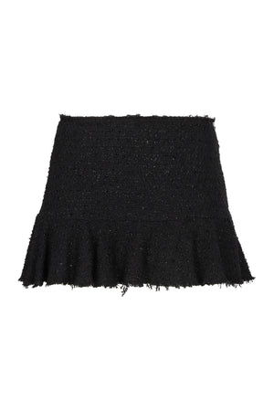 Knitted lurex skirt-0