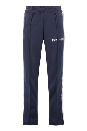 Track-pants in nylon con logo-0