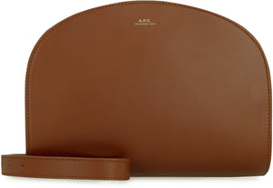 Demi-Lune leather crossbody bag-1