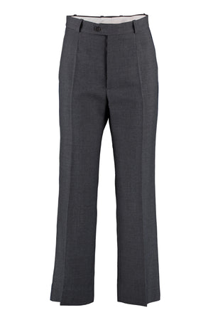 Pantaloni classici in misto lana-0
