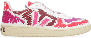 VEJA x MARNI - V-10 leather low-top sneakers-1