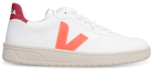 V-10 faux leather sneakers-1
