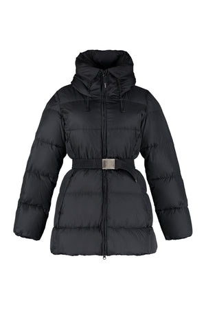 Lydia Hooded down jacket-0