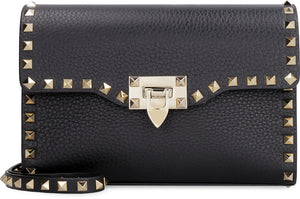 Valentino Garavani - Roman Stud leather crossbody bag-1