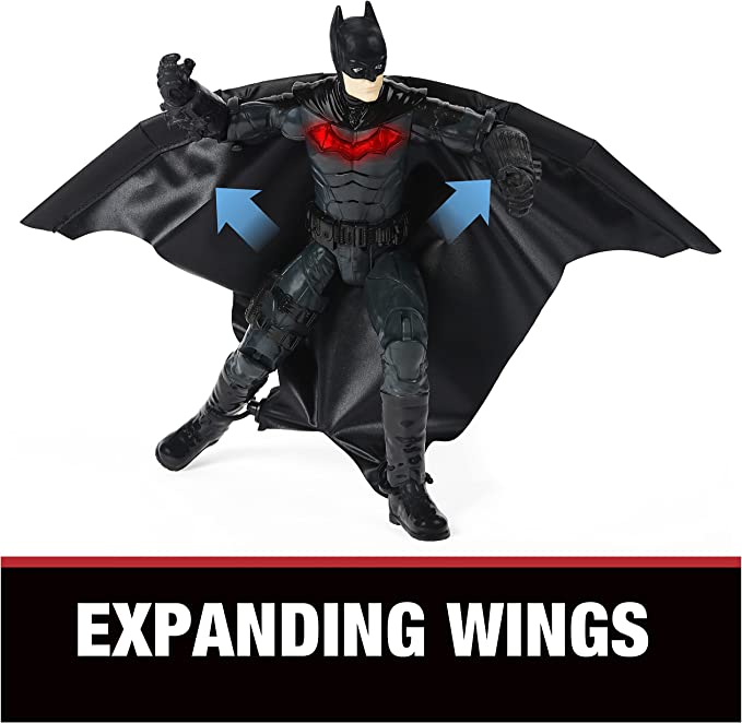 Batman Figura de acción con alas expandibles, luces y frases – America  Premium Outlets