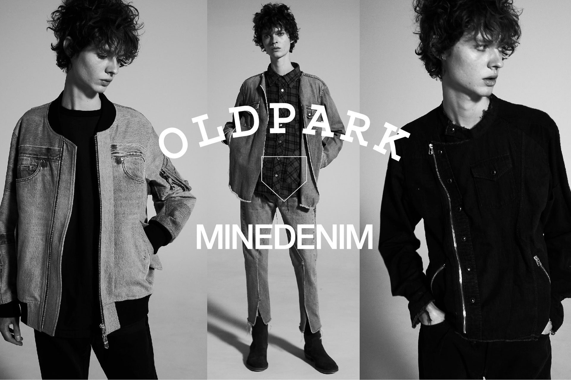 【希少】再構築 廃盤 OLD PARK silver denim リメイク加工裾はカットオフ加工がされており