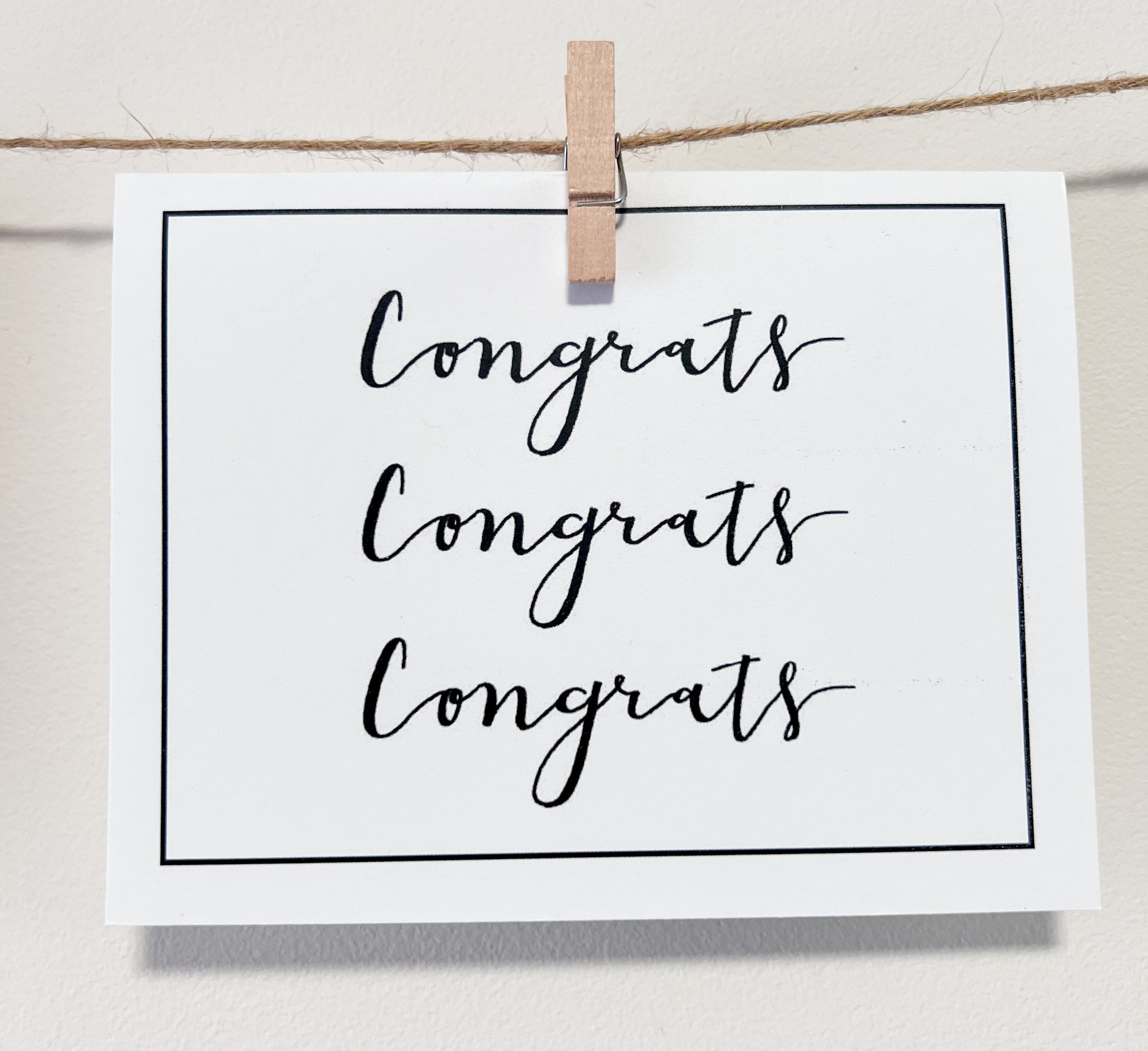 Congrats