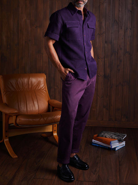 The Skyline Pant in Italiam Plum.