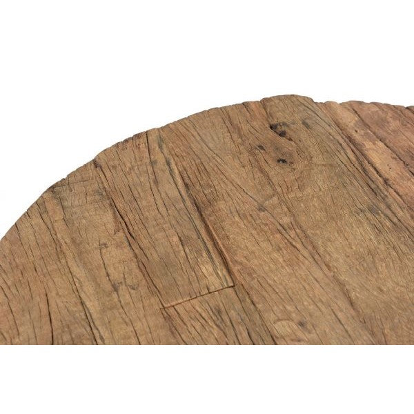 Frustrerend Continent Verplaatsing ronde eettafel van grof hout – La Maison d'Antique