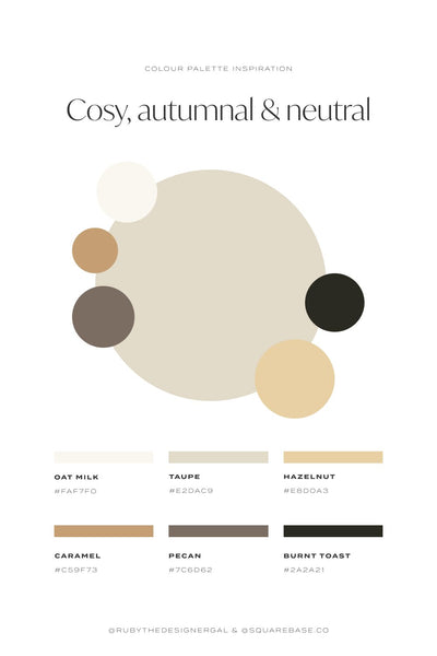 Five Nature-Inspired Colour Palettes For Your Brand by Squarebase - Squarespace Template Kits, Canva Templates and Logo Kits