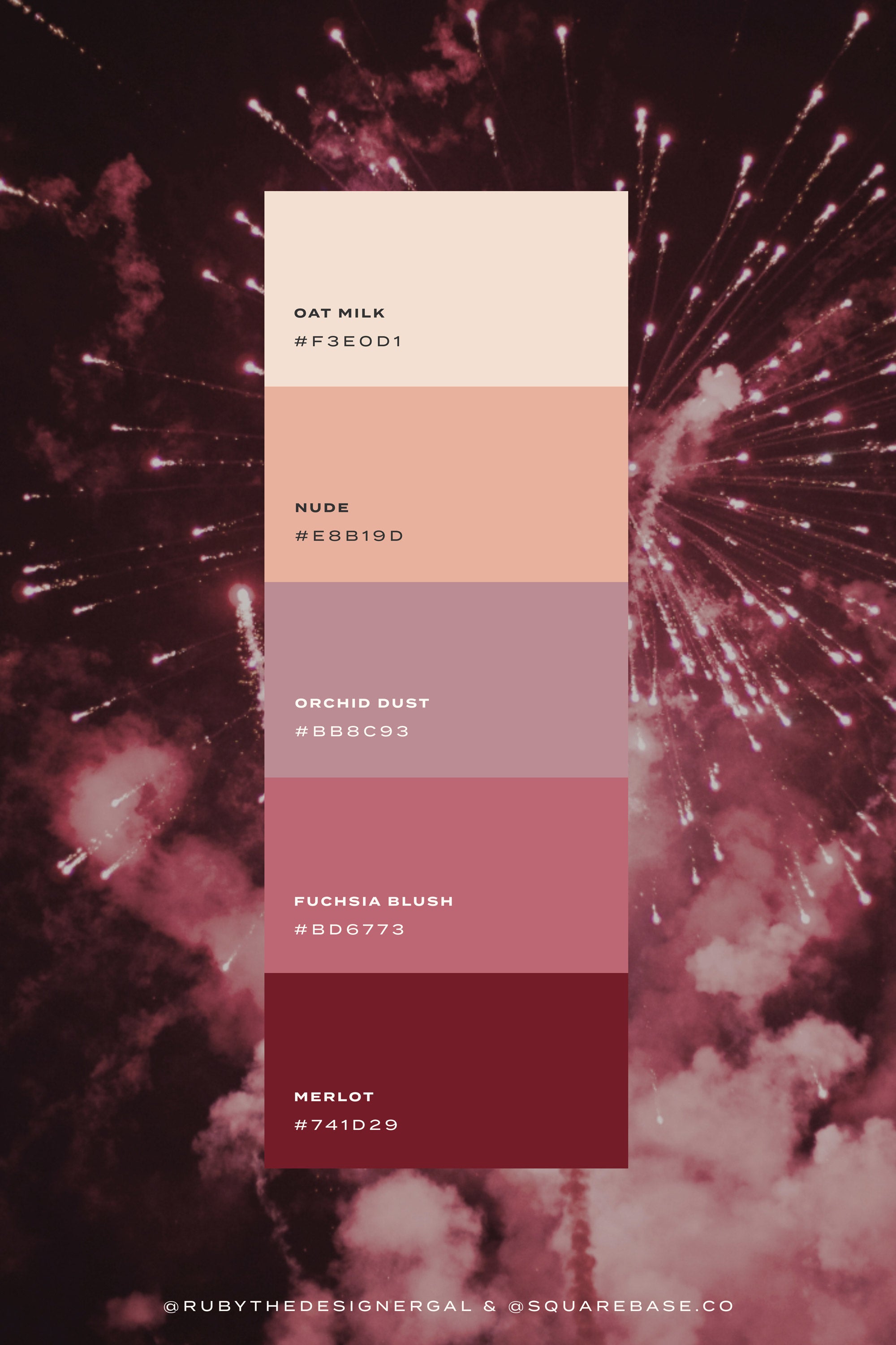 Autumnal Fall Colour Palettes for your Squarespace Brand and Website created by London Design Studio, Studio 77