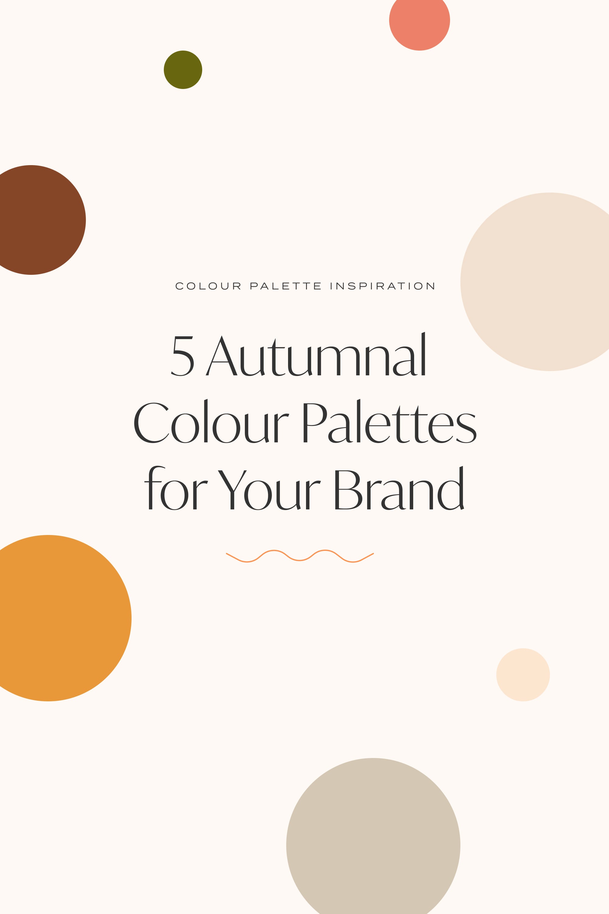 Autumnal Fall Colour Palettes for your Squarespace Brand and Website created by London Design Studio, Studio 77