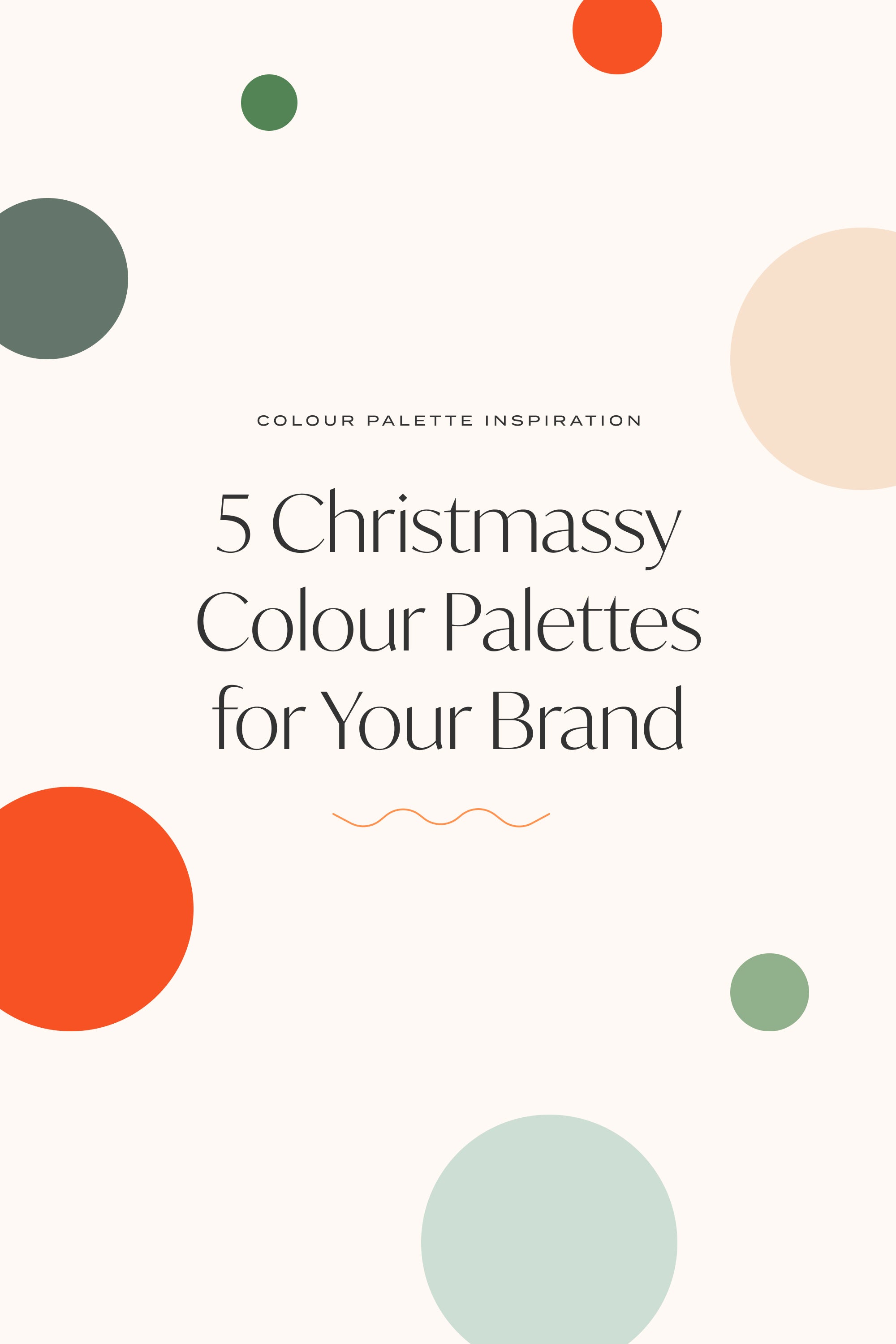 Christmassy Colour Palettes for Your Brand and Squarespace Website