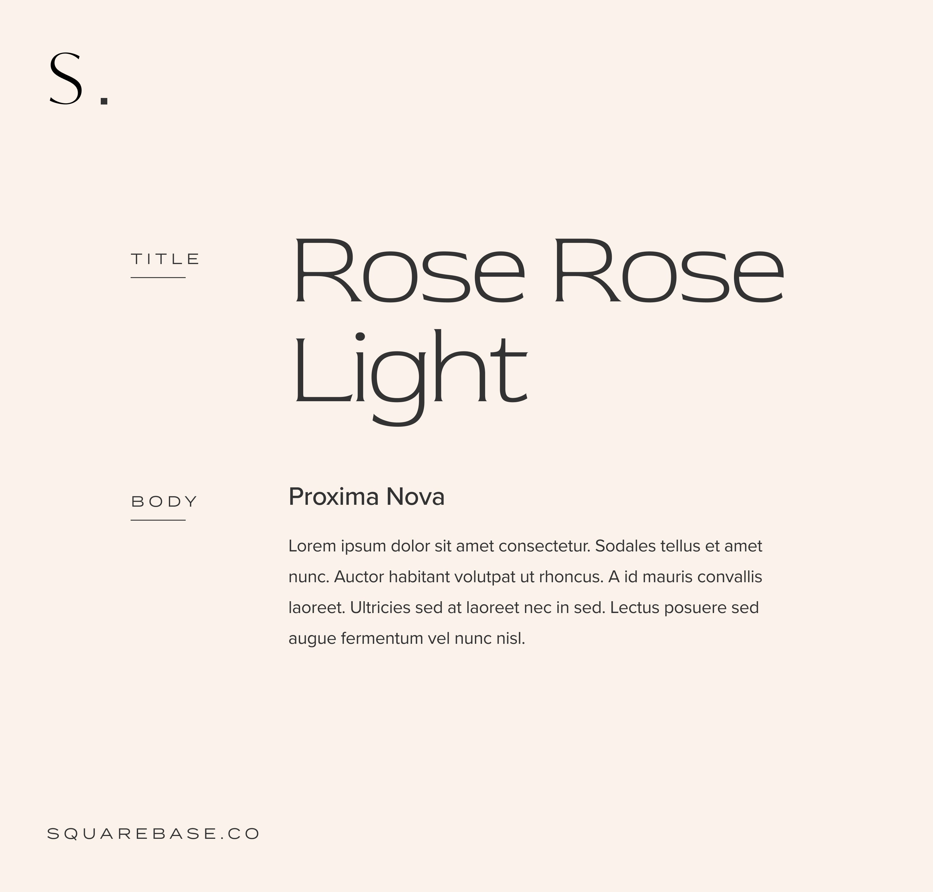 Modern Squarespace Font Pairings for Website Design