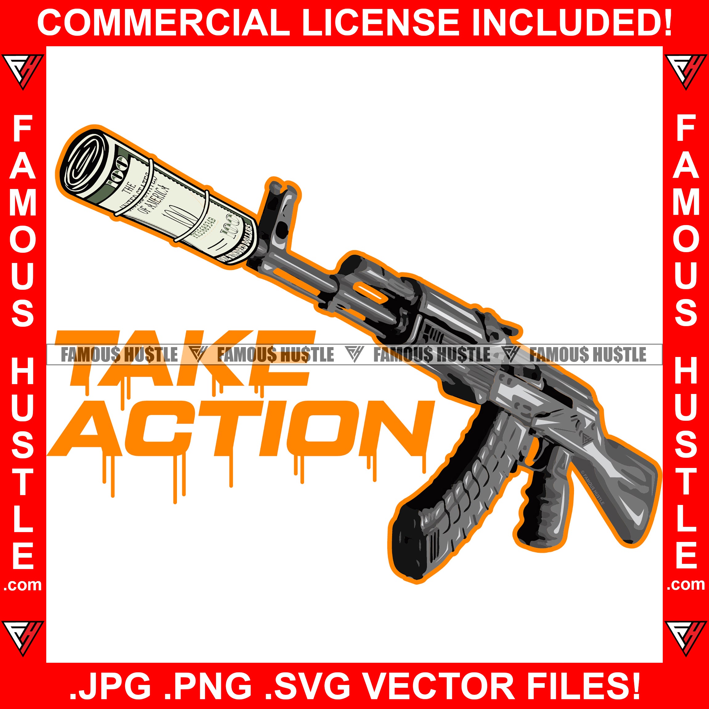 Kalashnikov Or Machine Gun Illustration Stock Illustration  Download Image  Now  AK47 Line Art Rifle  iStock
