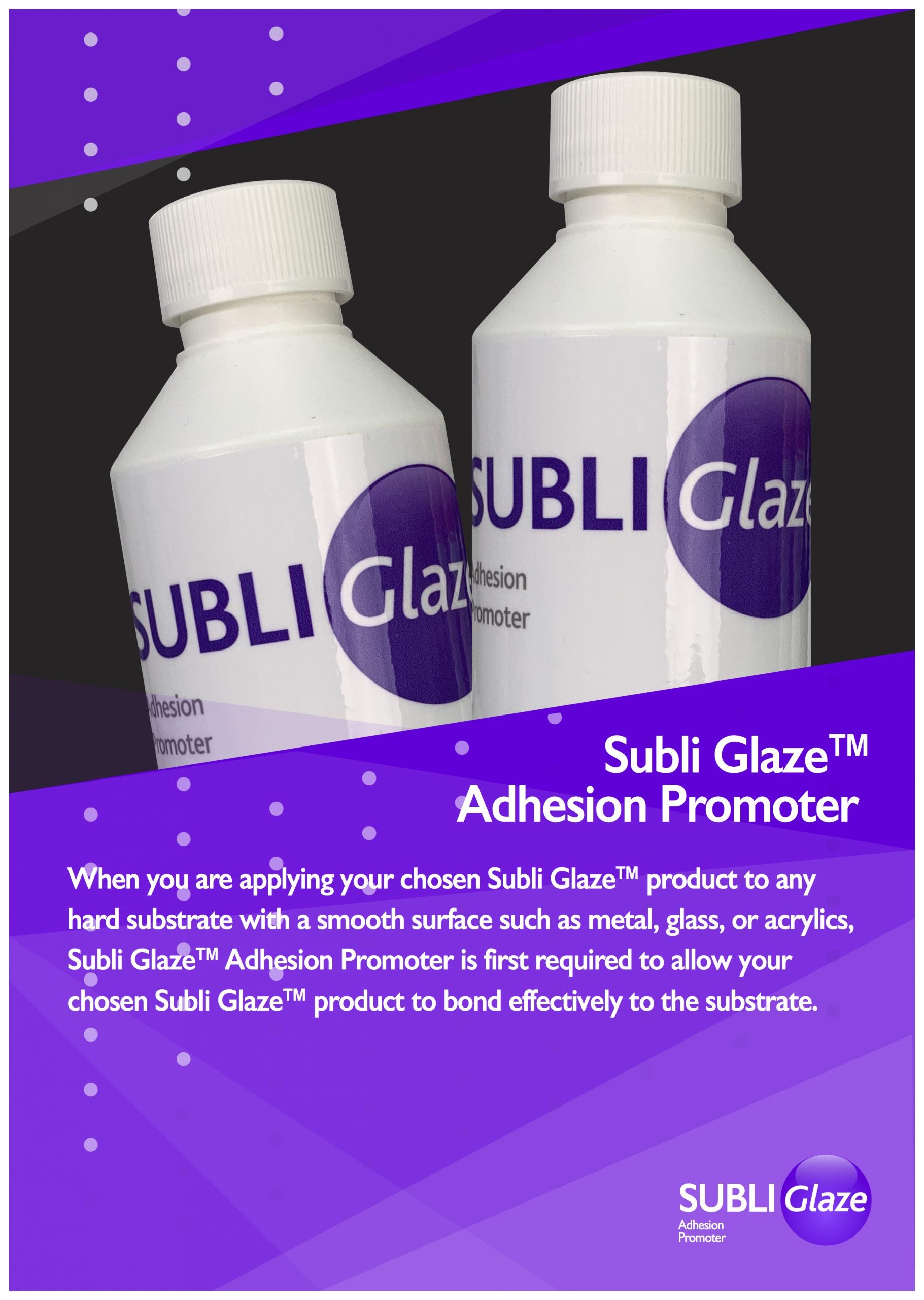 Sublimation Coating, SubliVista Clear Gloss sublimation coating, 1 each