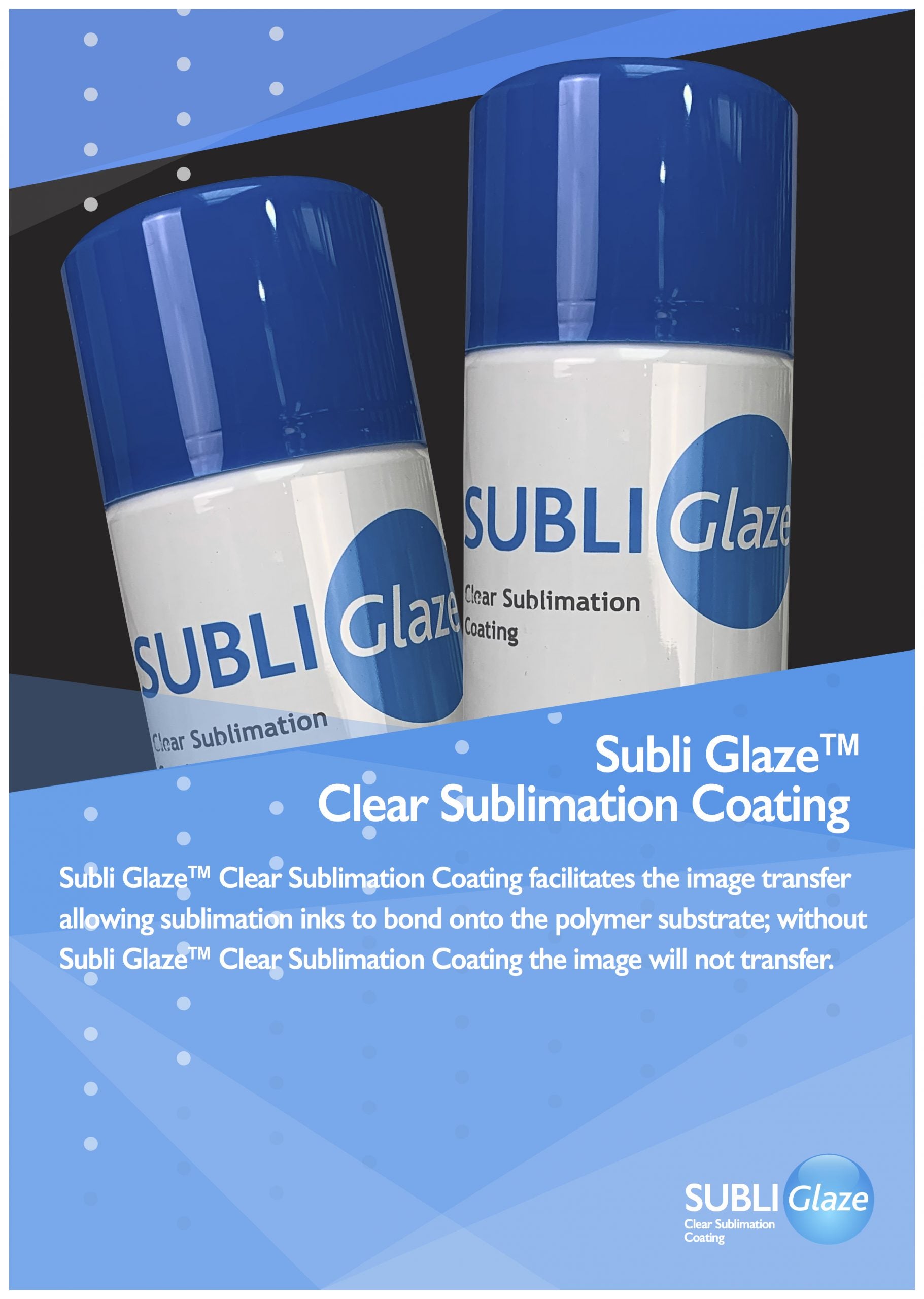 Sublimation Coating Spray - Opaque White Base Coat Subli Glaze