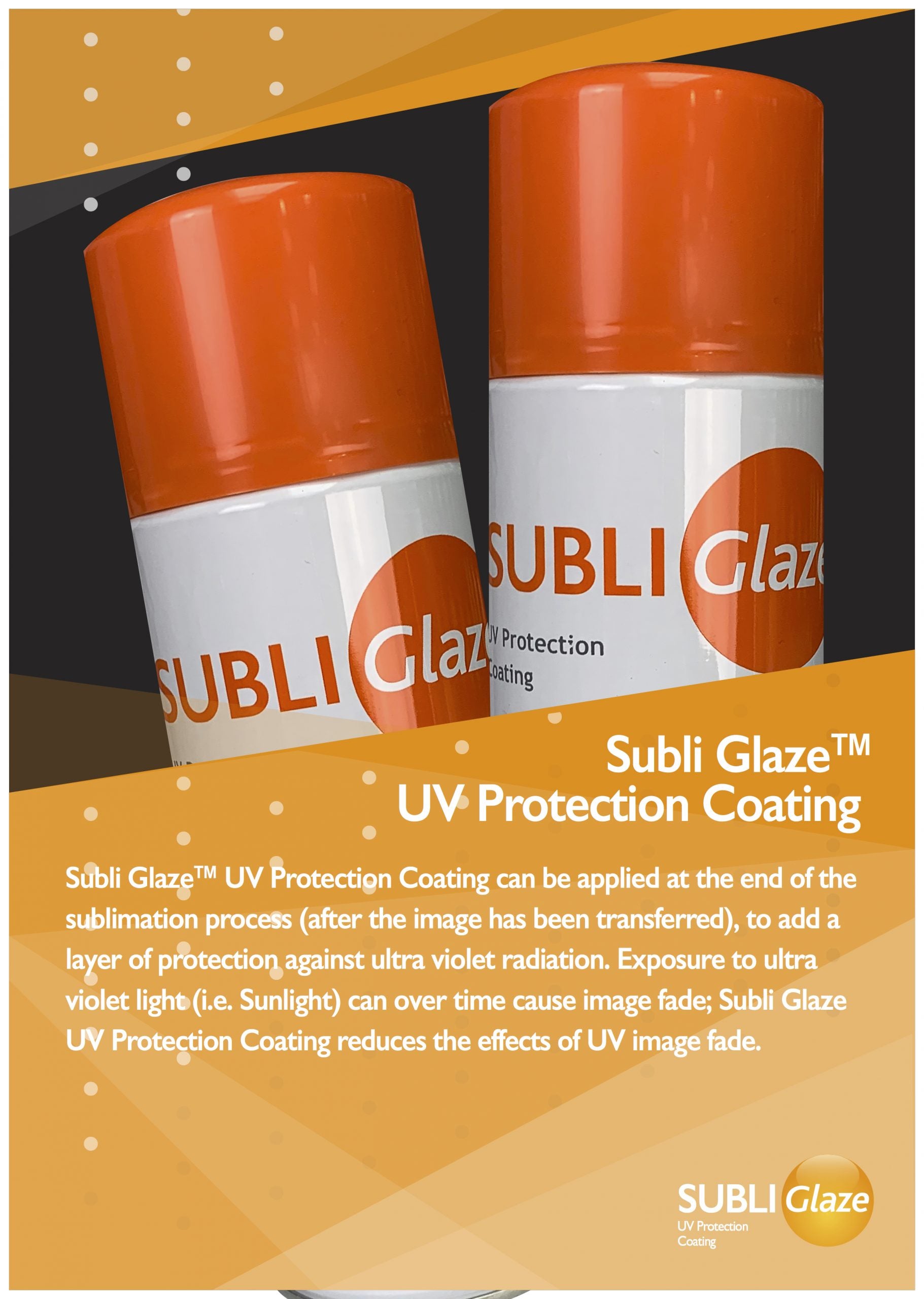 Sublimation Coating, SubliVista Clear Gloss sublimation coating, 1 each