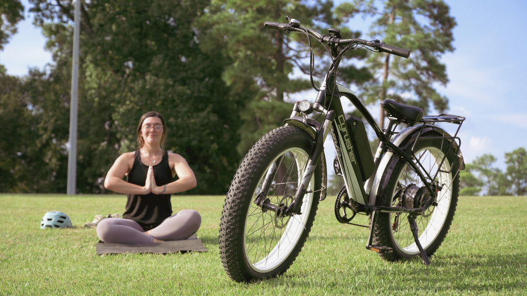 Blog- Stretching after Riding ebike