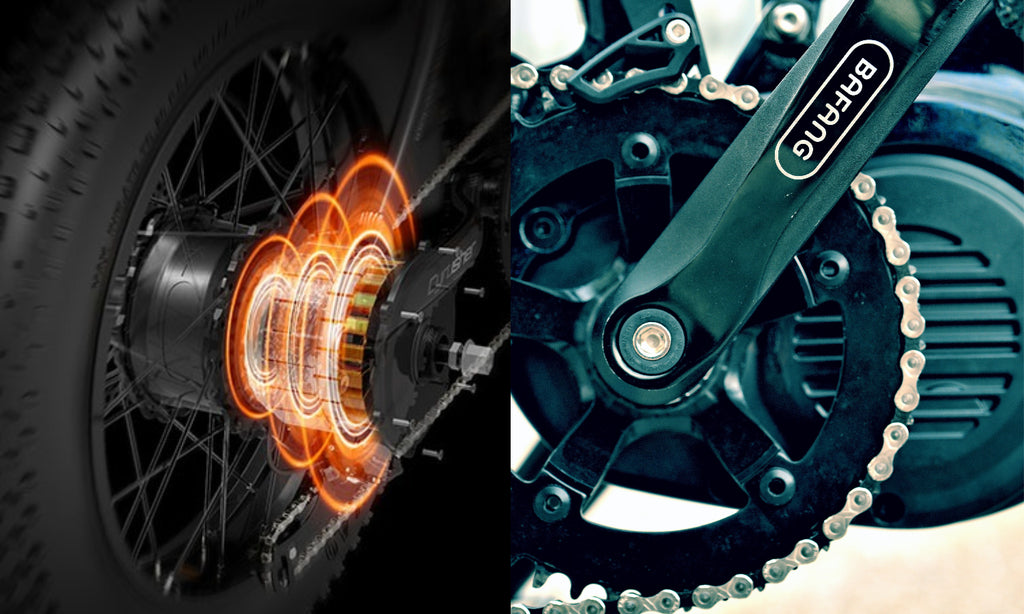 Bafang hub motor vs mid drive motor