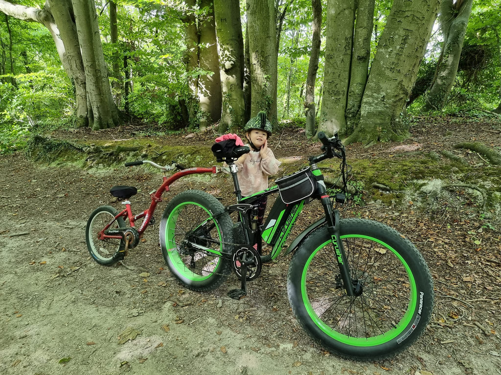 ebike and children xf800