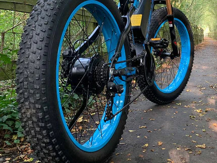 the fat tires of cyrusher