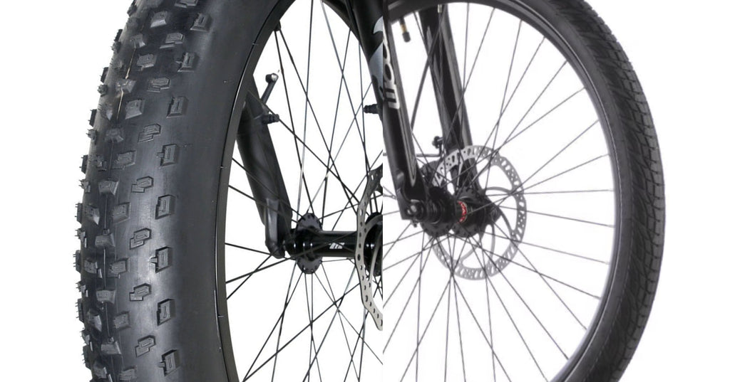 Blog-Fat tire vs thin tire