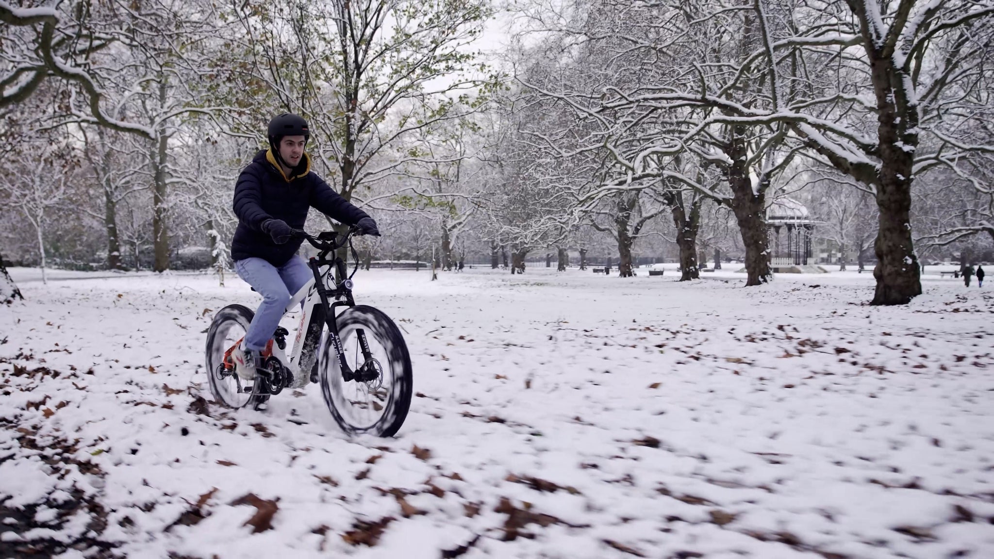 Blog- ride fat tire ebike in winter