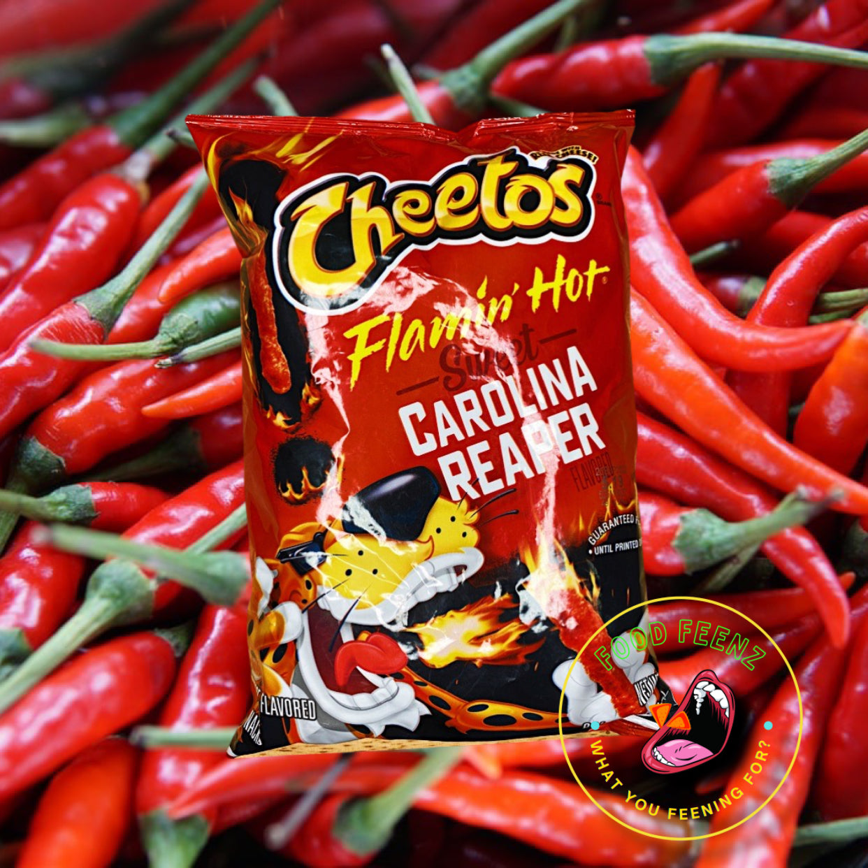 Cheetos Flamin Hot Sweet Carolina Reaper Food Feenz 