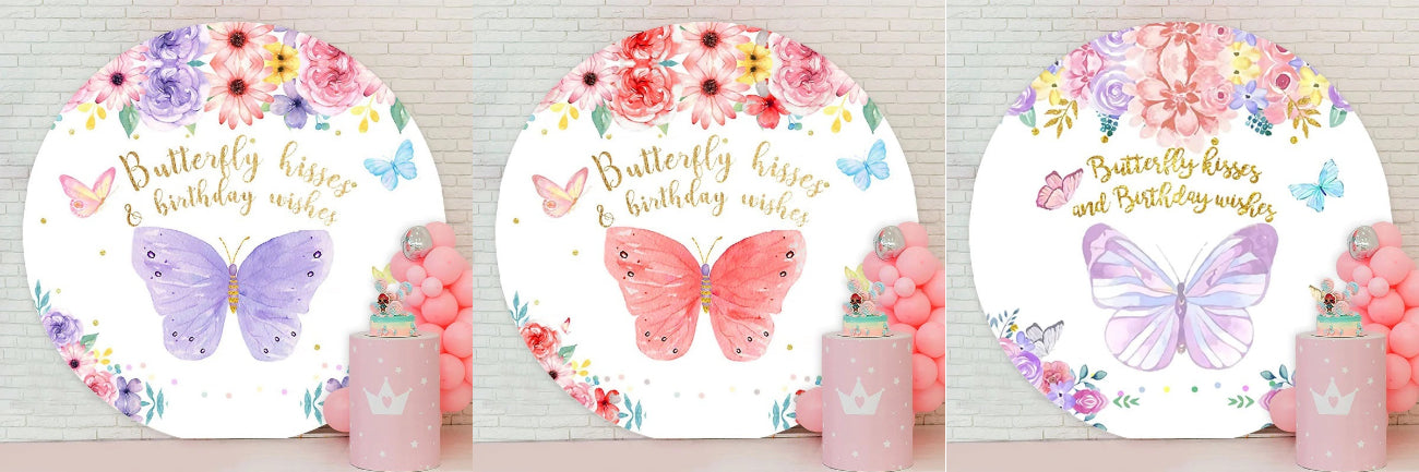 Spend An Unforgettable Birthday Party Together With A Butterfly Backdrop