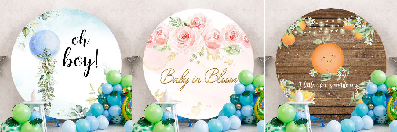 2022 Create Sweet Baby Shower Backdrop Just For You